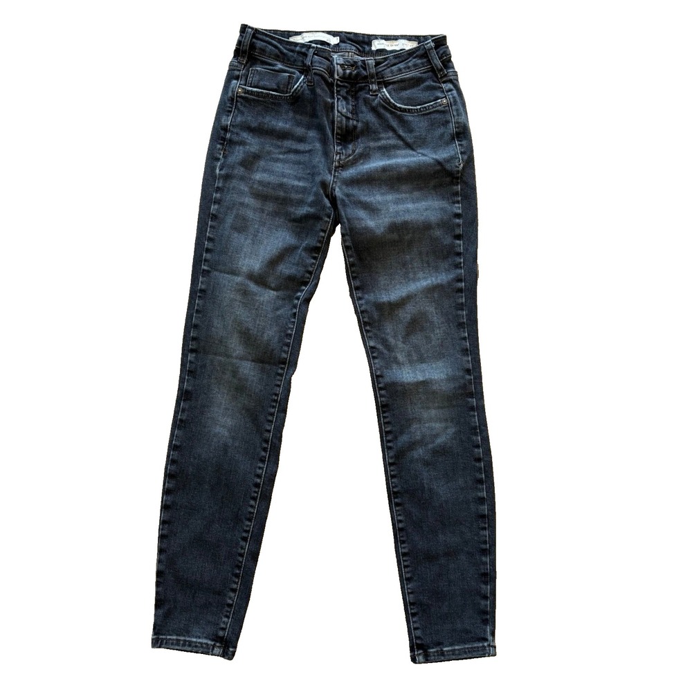 Pilcro and the Letterpress Anthropologie High Rise Skinny Jeans‎ Gray Size 27